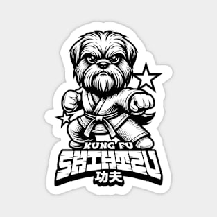 Kung Fu Shih Tzu Magnet