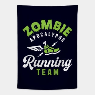 Zombie Apocalypse Running Team Tapestry