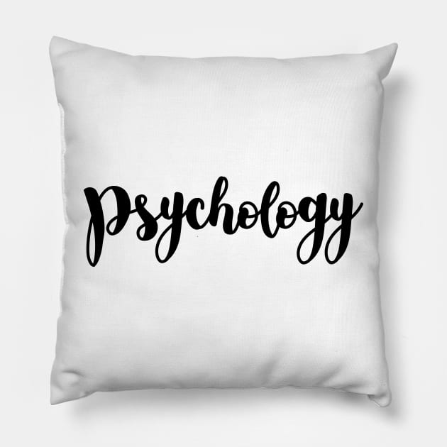 psychology Pillow by dreamtravel