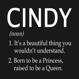 Cindy Name Gift T-Shirt