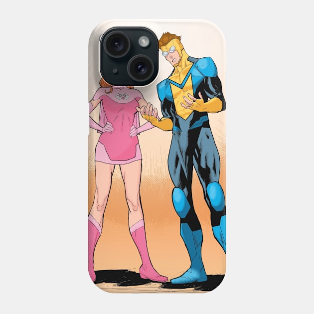 invincible atom eve Phone Case by super villain