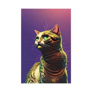 Cute cat perfect for your wall T-Shirt