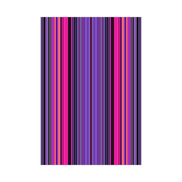 Pink Summer Stripes by SILVA_CAPITANA