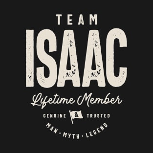 Team Isaac Lifetime Member Personalized Name T-Shirt