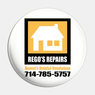 Rego's Repairs Pin