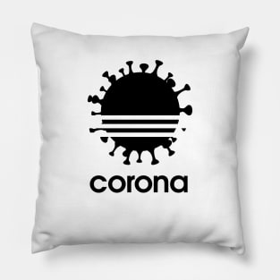 Corona Black Pillow