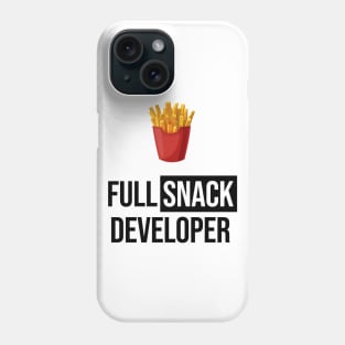 Full Snack Developer - Fries Phone Case