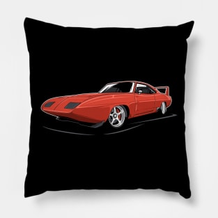 Charger Daytona (Orange) Pillow