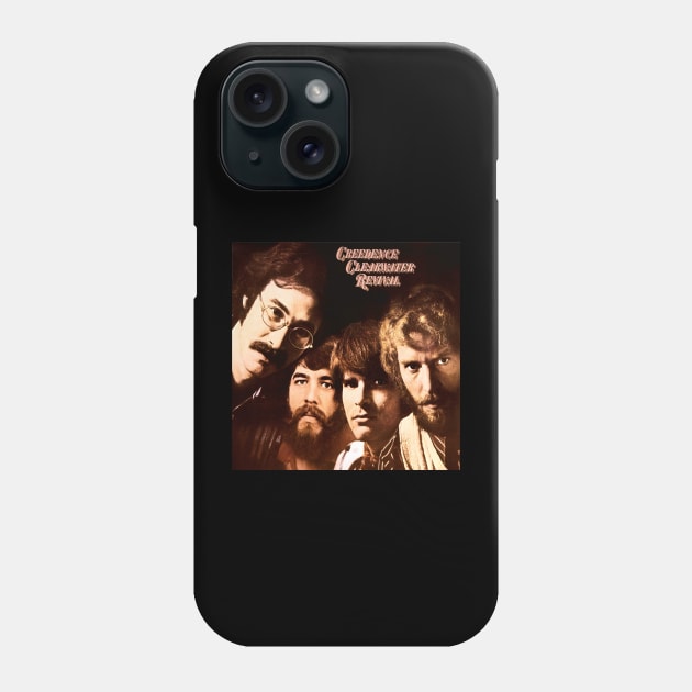 vintage Clearwater Revival Phone Case by SEKALICE
