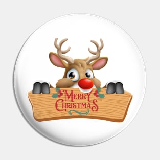 CUTE CHRISTMAS DEER Pin