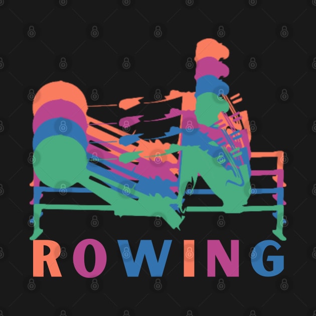 Women's rowing tee by RowingParadise