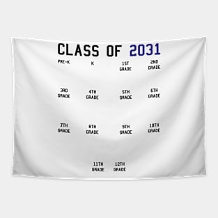 Class of 2031 Grow With Me Tapestry