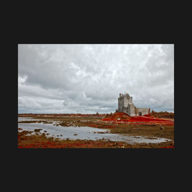 Dunguaire Castle - Blood Red by somadjinn