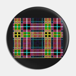 Original New school Neon Tartan Pin