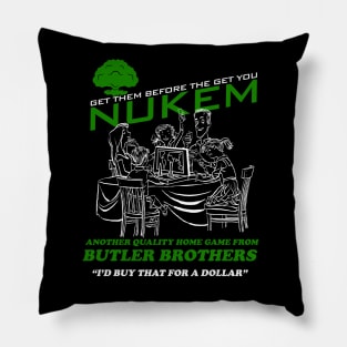 Butler Brothers Home Game Nukem Pillow