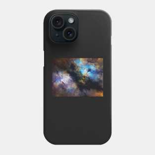 Gas and dust storm near Sadr star in the constellation of Cygnus Phone Case