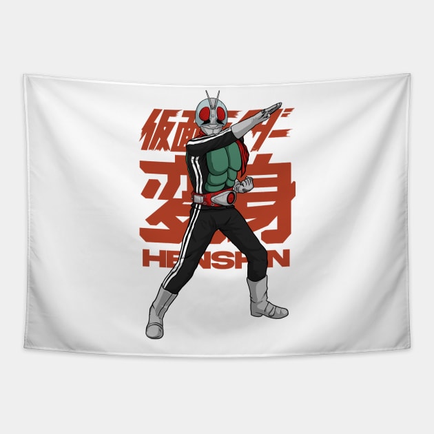 Rider Henshin Tapestry by WahyudiArtwork