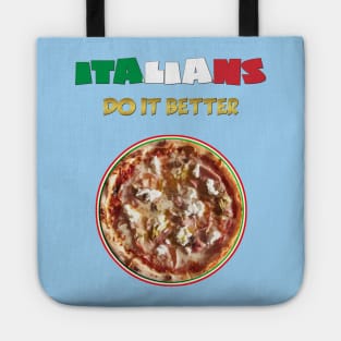 Italians do it better: the PIZZA Tote