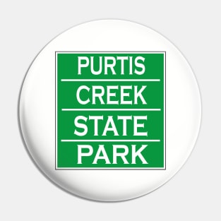 PURTIS CREEK STATE PARK Pin