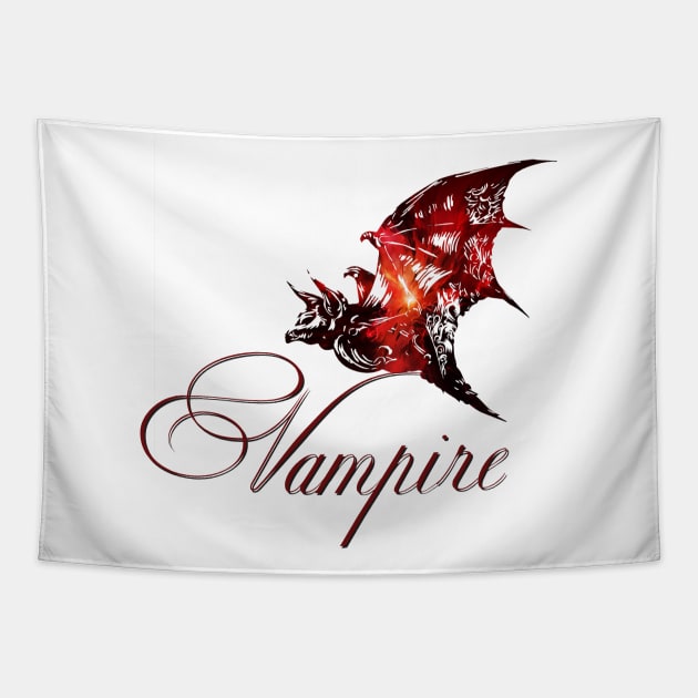 vampire art Tapestry by Hedgeh0g