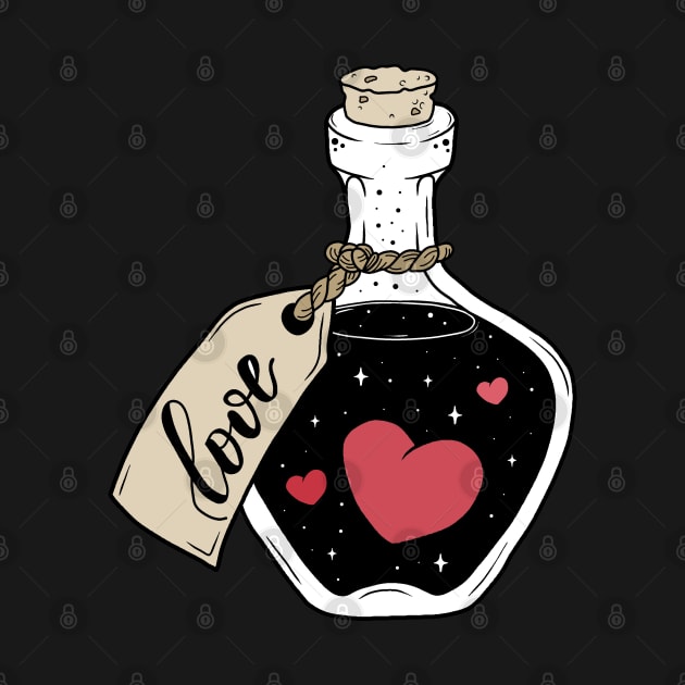 Love in a bottle by valentinahramov