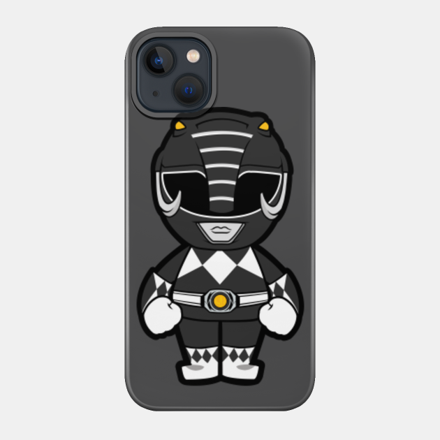 Black Ranger Chibi - Black Ranger - Phone Case
