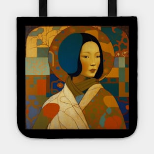 Asian Abstract Tote
