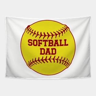 Softball Dad Tapestry