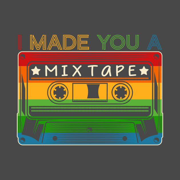 I made you a mix tape by BusyMonkeyDesign