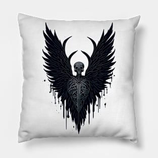 Occult Dark Art Gothic Unholy Witchcraft Grunge Emo Pillow