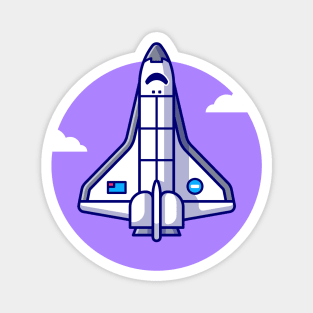 Spaceship Plane Flying Magnet