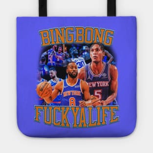 Bing Bong New York Knicks Vintage Design Tote