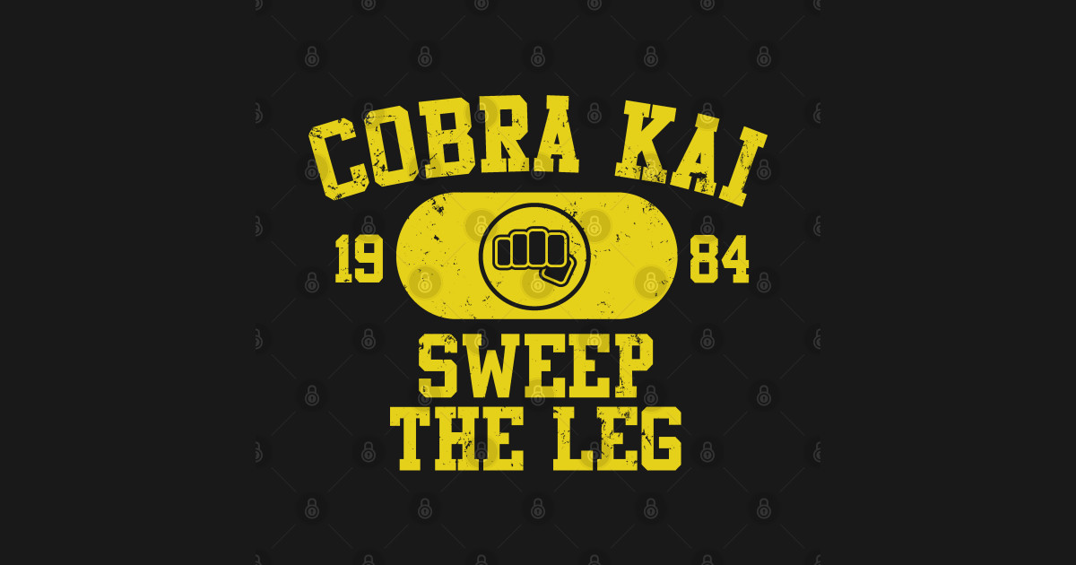 Cobra Kai Vintage tee (fist) - Cobra Kai - T-Shirt | TeePublic