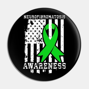 NF1 Awareness T-Shirt Neurofibromatosis Pin