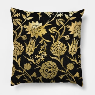 Arabic Gold pattern #7 Pillow