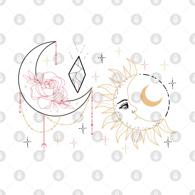 Celestial Moon & Sun by Venus Complete