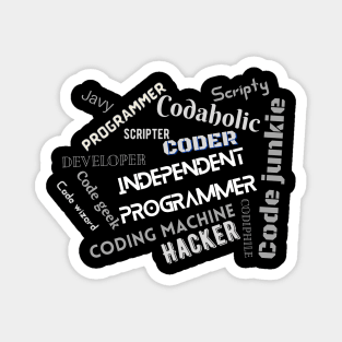 independent developer | coder | tech slang | cool names for coders Magnet