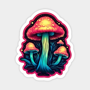 Magic Mushrooms Magnet