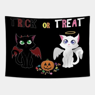 Trick or Treat Kittens Tapestry