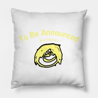 Yellow TBA Face Pillow