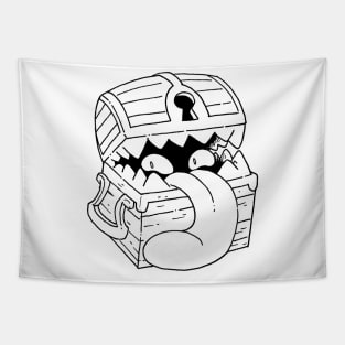 Mimic DQ transparent Tapestry