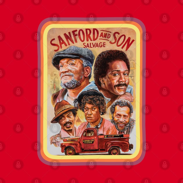 Sanford and Son Art by Chris Hoffman Art