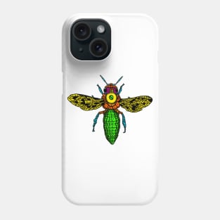 Bee in Flight Colorful thrives intelligent Phone Case