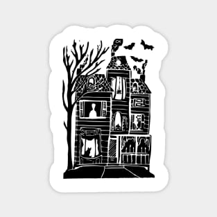 Haunted House Magnet