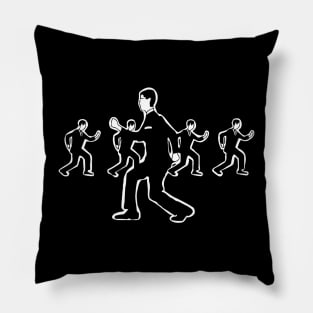 Talking Heads Vintage 80s Pillow