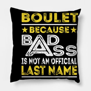 BOULET Pillow