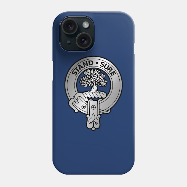 Clan Anderson Crest & Tartan Phone Case by Taylor'd Designs