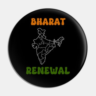 Bharat Renewal India Pin