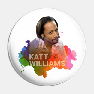 KATT WILLIAMS ON SPLASH COLOR Pin