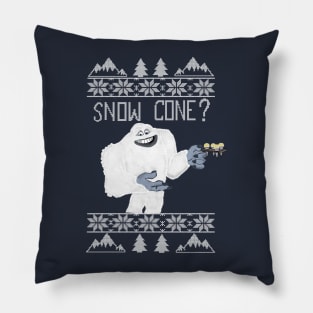 Abominable snow man Pillow